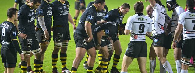 Le XV Rochelais contre Brive