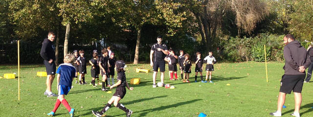 Les pros à l'Ecole de Rugby
