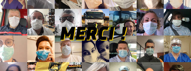 Nos supporters en 1ère ligne !