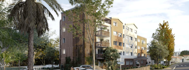 Pose de la première pierre du Village de la Baie des Sports