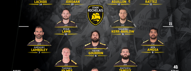 R15 - Oyonnax / Stade Rochelais : the team !