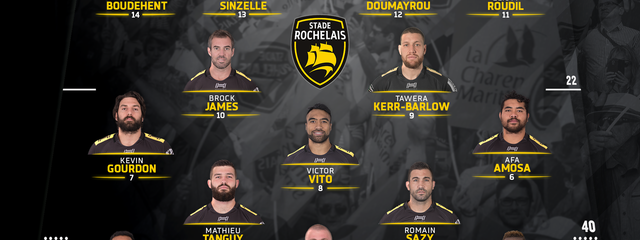 J26 - Stade Rochelais / Stade Français : la compo ! 